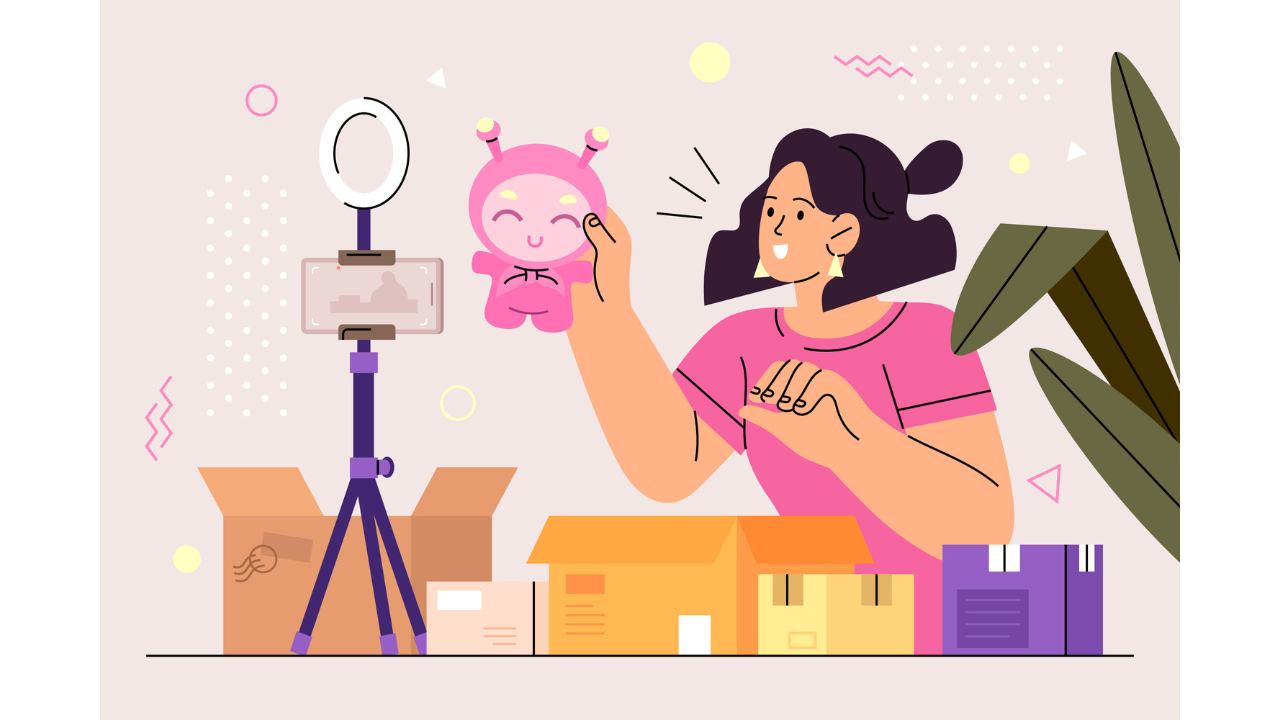 Influencer live video